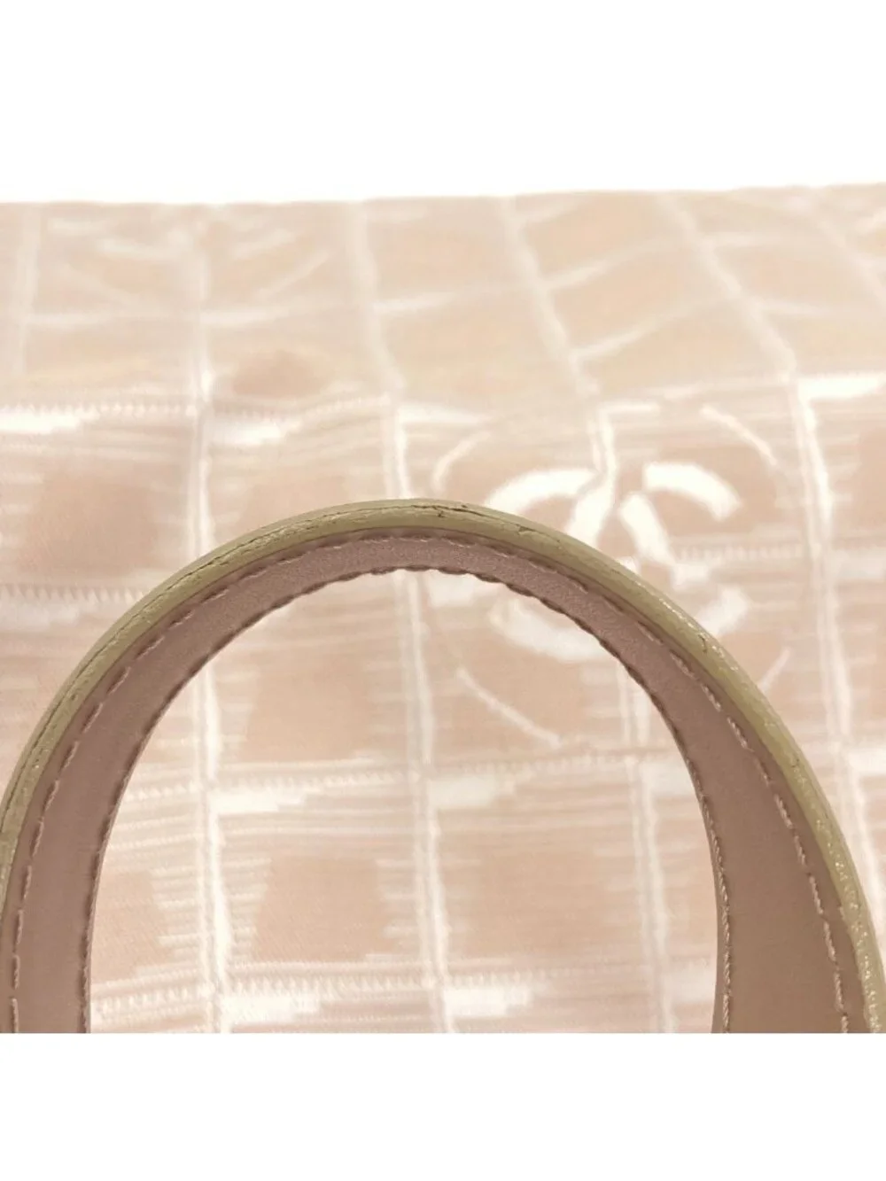 Chanel New Travel Line MM Tote Nylon Jacquard